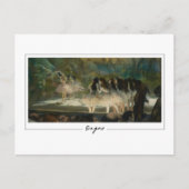 Edgar Degas #21-2 - Kunstmatig Briefkaart (Voorkant)
