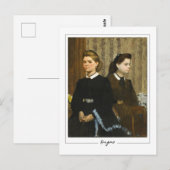Edgar Degas #25-2 - Kunstkaart Briefkaart (Voorkant / Achterkant)