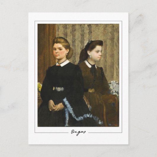 Edgar Degas #25-2 - Kunstmatig Briefkaart (Voorkant)