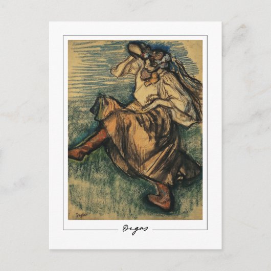 Edgar Degas #285-2 - Kunstansichtkaart Briefkaart (Voorkant)