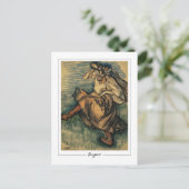 Edgar Degas #285-2 - Kunstmatig Briefkaart (Staand voorkant)