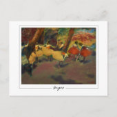 Edgar Degas #28-2 - Kunstmatig Briefkaart (Voorkant)
