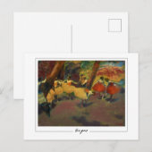 Edgar Degas #28-2 - Kunstpostkaart Briefkaart (Voorkant / Achterkant)
