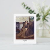 Edgar Degas #29-2 - Kunstmatig Briefkaart (Staand voorkant)