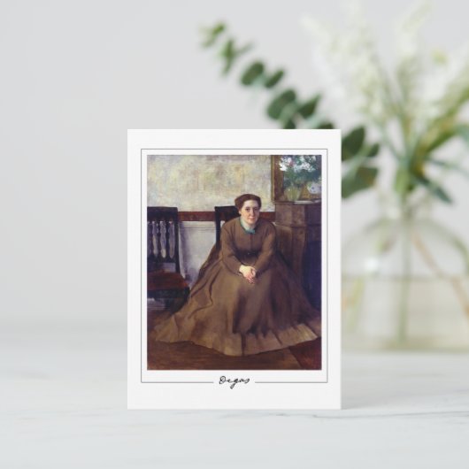 Edgar Degas #29-2 - Kunstmatig Briefkaart (Staand voorkant)