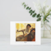 Edgar Degas #300-2 - Kunstkaart Briefkaart (Staand voorkant)