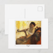 Edgar Degas #300-2 - Kunstkaart Briefkaart (Voorkant / Achterkant)