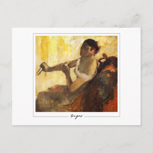 Edgar Degas #300-2 - Kunstmatig Briefkaart (Voorkant)