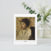 Edgar Degas #328-2 - Kunstmatig Briefkaart (Staand voorkant)