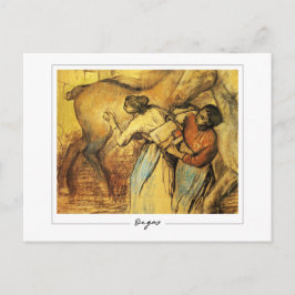 Edgar Degas #341-2 - Kunstansichtkaart Briefkaart