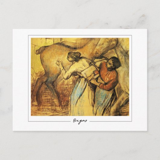 Edgar Degas #341-2 - Kunstansichtkaart Briefkaart (Voorkant)