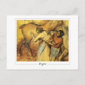Edgar Degas #341-2 - Kunstmatig Briefkaart (Voorkant)