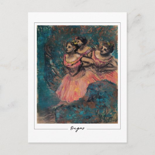 Edgar Degas #37 - Kunst Postkaart (Voorkant)