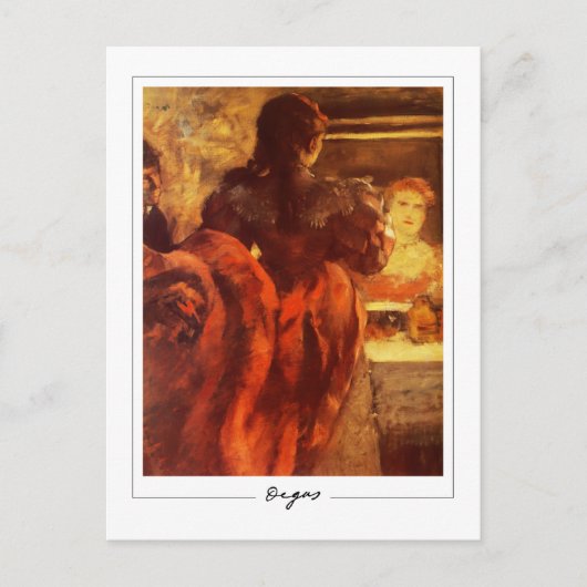 Edgar Degas #399-2 - Kunstkaart Briefkaart (Voorkant)