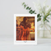 Edgar Degas #399-2 - Kunstmatig Briefkaart (Staand voorkant)