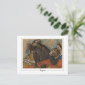 Edgar Degas #408-2 - Kunstkaart Briefkaart (Staand voorkant)