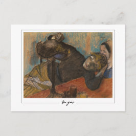 Edgar Degas #408-2 - Kunstkaart Briefkaart