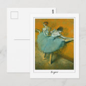 Edgar Degas #4-2 - Kunstkaart Briefkaart (Voorkant / Achterkant)