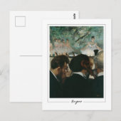 Edgar Degas #5-2 - Kunstkaart Briefkaart (Voorkant / Achterkant)