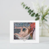 Edgar Degas #5 - Fine Art Briefkaart (Staand voorkant)