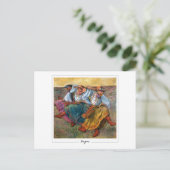 Edgar Degas #6-2 - Kunstansichtkaart Briefkaart (Staand voorkant)