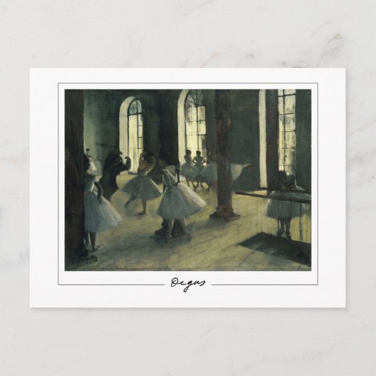 Edgar Degas #7-2 - Kunstkaart Briefkaart (Voorkant)