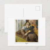 Edgar Degas #95-2 - Kunstansichtkaart Briefkaart (Voorkant / Achterkant)