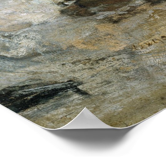 Edgar Degas a Woman Ironing Poster (Hoek)