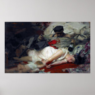 Edgar Degas Absinthe Poster