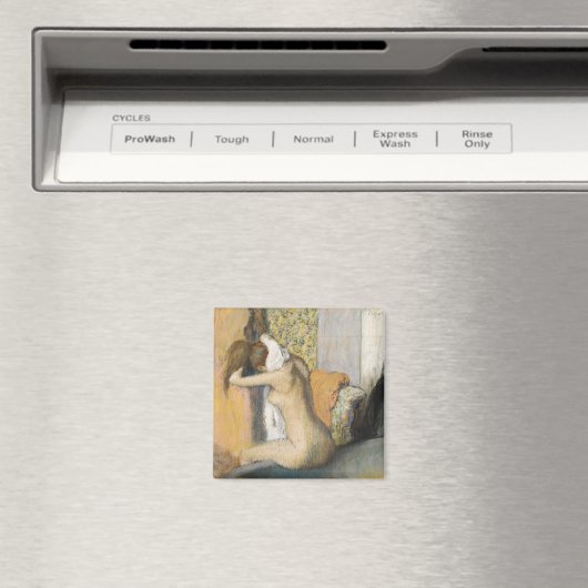 Edgar Degas After the Bath, Woman Drying Neck Magneet (Insitu (Vaatwasser))