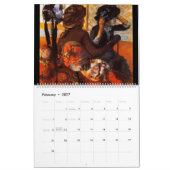 Edgar Degas Art 2016 Agenda Kalender (Feb 2027)