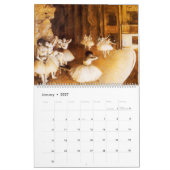 Edgar Degas Art 2016 Agenda Kalender (Jan 2027)