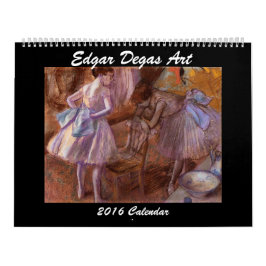 Edgar Degas Art 2016 Agenda Kalender