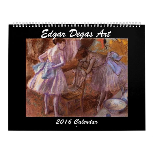 Edgar Degas Art 2016 Agenda Kalender (Hoes)