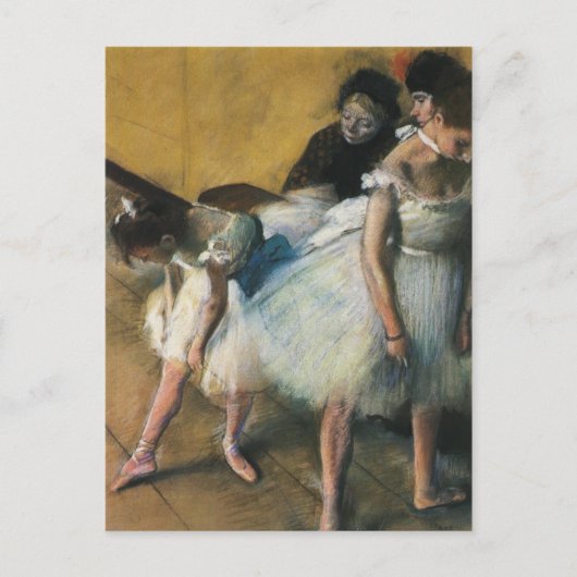 Edgar Degas Art Briefkaart (Voorkant)
