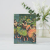 Edgar Degas Ballerina Briefkaarten (Staand voorkant)