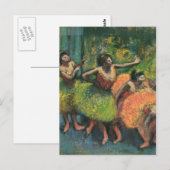 Edgar Degas Ballerina Briefkaarten (Voorkant / Achterkant)