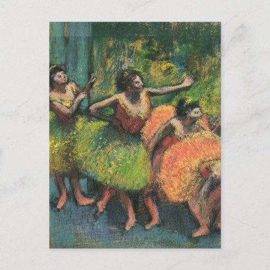 Edgar Degas Ballerina Briefkaarten (Voorkant)