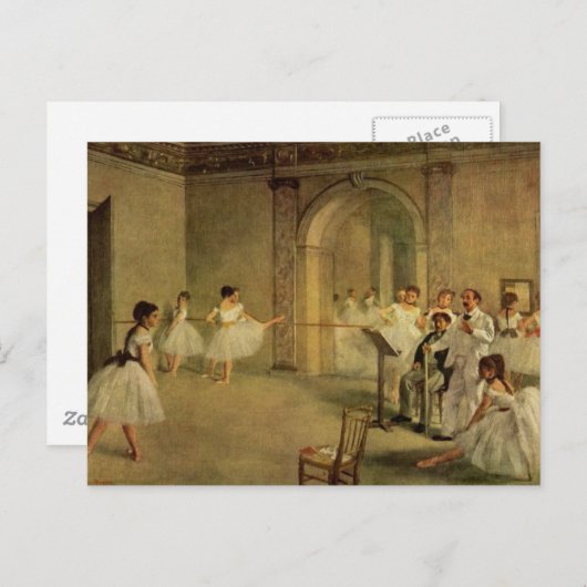 Edgar Degas-Ballerinas Briefkaart (Voorkant / Achterkant)