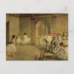Edgar Degas-Ballerinas Briefkaart