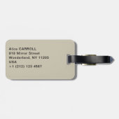 Edgar Degas - Ballet aan de Parijse opera Bagagelabel (Achterkant horizontaal)