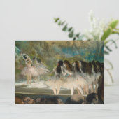 Edgar Degas - Ballet aan de Parijse opera Bedankkaart (Staand voorkant)
