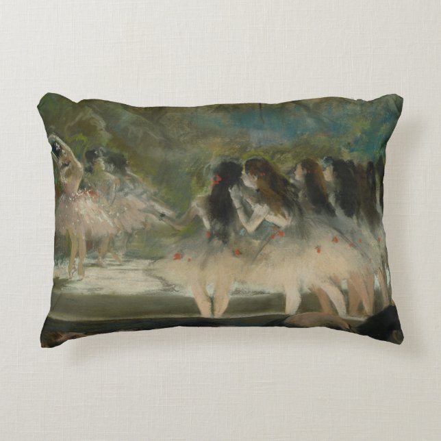 Edgar Degas - Ballet aan de Parijse opera Decoratief Kussen (Voorkant)
