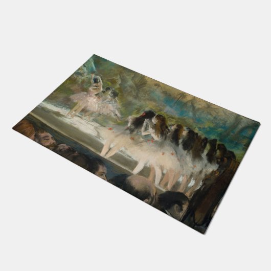 Edgar Degas - Ballet aan de Parijse opera Deurmat (Schuin)
