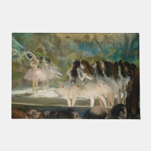 Edgar Degas - Ballet aan de Parijse opera Deurmat (Voorkant)