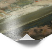 Edgar Degas - Ballet aan de Parijse opera Foto Afdruk (Hoek)