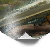 Edgar Degas - Ballet aan de Parijse opera Foto Afdruk (Hoek)