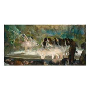Edgar Degas - Ballet aan de Parijse opera Foto Afdruk
