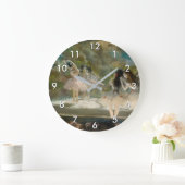 Edgar Degas - Ballet aan de Parijse opera Grote Klok (Huis)