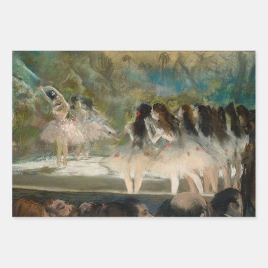 Edgar Degas - Ballet aan de Parijse opera Inpakpapier Vel (Voorkant)
